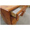 Image 6 : 2 Pine 3-Drawer Nightstand 20" x 20" x 16".
