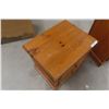 Image 9 : Pine Dresser 30" x 59" x 18" With Nightstand 22" x 18" x 23".