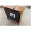 Image 4 : 1500-Watt Electric Fireplace With Oak Mantle 24" x 26" x 11 1/2".