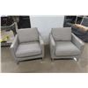 Image 1 : 2 Matching Living Room Chairs.