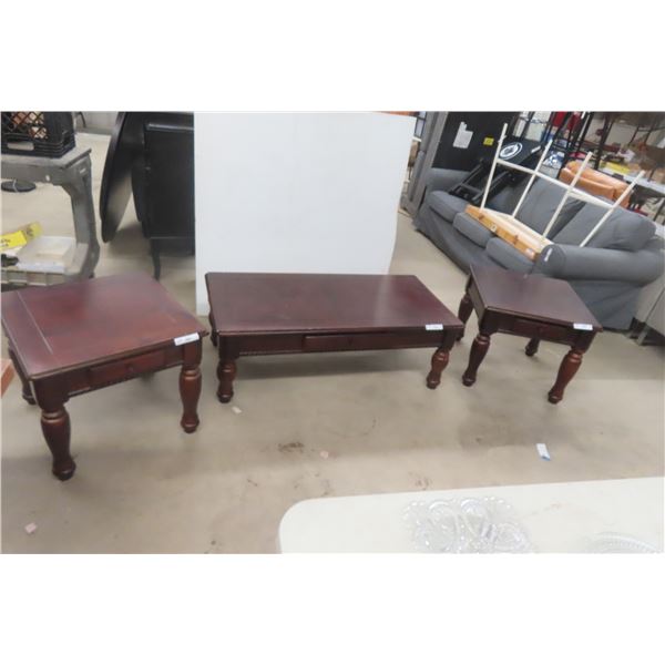 Leather or Leather-Style Storage Ottoman With Hinged Top 19" x 29" x 24".