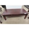Image 2 : Leather or Leather-Style Storage Ottoman With Hinged Top 19" x 29" x 24".