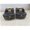 Image 4 : 3 18V Batteries for Makita