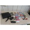 Image 1 : PS3 Console With 12 Games, 3 Controllers and Power Source Plug New Battery - Working Condition!