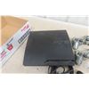 Image 2 : PS3 Console With 12 Games, 3 Controllers and Power Source Plug New Battery - Working Condition!
