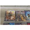Image 5 : PS3 Console With 12 Games, 3 Controllers and Power Source Plug New Battery - Working Condition!