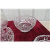 Image 4 : Crystal Bowls and Tray x 5