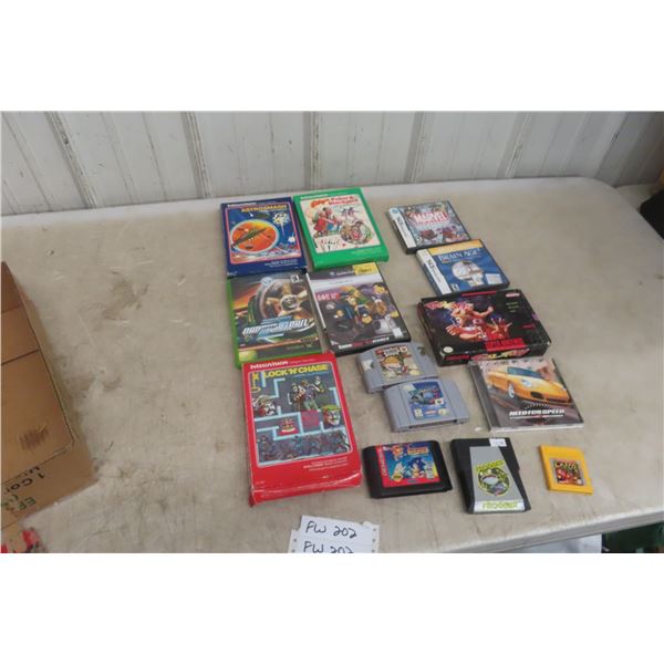 14 Home Video Games Mixed Brands Devices in Picture