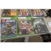 Image 7 : Xbox 360 Console With 11 Games, 5 Controllers, Power Pack and Power Supply - Working Condition!