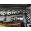 Image 7 : 2 New Husky Molded Mini Mouth Bag, Jobmate Utility Knives, 1/4" Ratchet, Socket Driver Bits and Mas