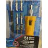 Image 10 : New Mastercraft 20 Piece Router Set and 51 Piece Quick Draw Pistol Grip Driver With Ratcheting Shaf