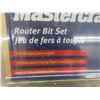 Image 3 : New Mastercraft 20 Piece Router Set and 51 Piece Quick Draw Pistol Grip Driver With Ratcheting Shaf