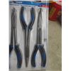 Image 18 : New Mastercraft 3 Piece Long Reach Pliers, 32 Piece Reciprocating Saw Blades, 3 Piece Vise Grips, a