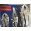 Image 4 : New Mastercraft 3 Piece Long Reach Pliers, 32 Piece Reciprocating Saw Blades, 3 Piece Vise Grips, a