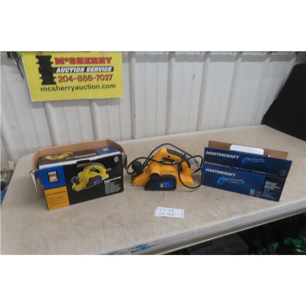 Power Fist Hand Planer and New Mastercraft Oscillating Multi Tool