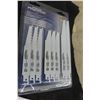 Image 9 : 3 Packages New Reciprocating Blades, Bosch and Mastercraft
