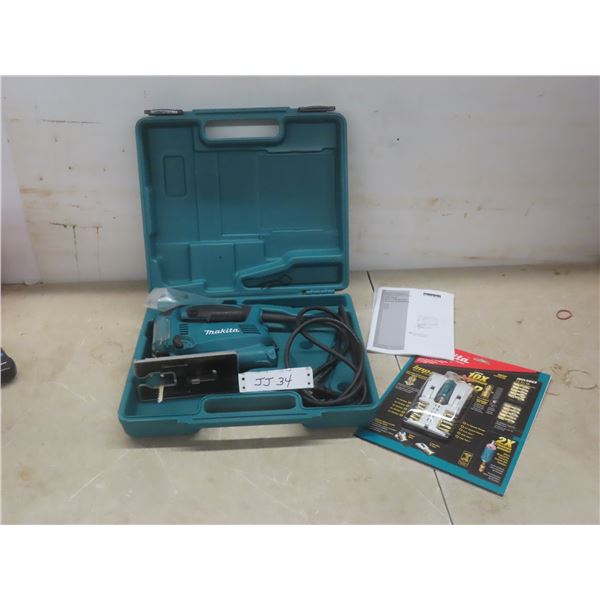 Makita Power Jigsaw and New 21 Piece Ultra Magnetic Torsion Driver Bit Set