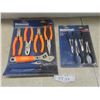 Image 1 : New Mastercraft 5 Pc Wrench and Pliers Set With 4 Long Reach Mini Pliers
