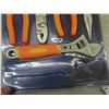 Image 3 : New Mastercraft 5 Pc Wrench and Pliers Set With 4 Long Reach Mini Pliers