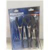 Image 4 : New Mastercraft 5 Pc Wrench and Pliers Set With 4 Long Reach Mini Pliers