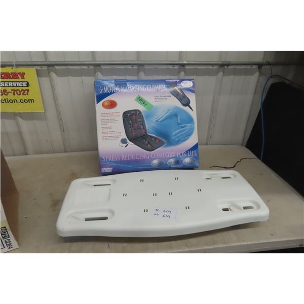 New Massage Cushion and Bathtub Safety Bench.