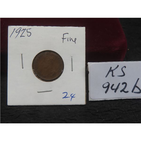 1 1925 Canada Penny