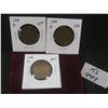 Image 1 : 3 1920 Canada Large Cents