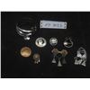Image 1 : Silver Plated Jewelry Brooches Bracelet