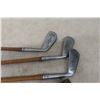 Image 3 : 5 Wood Handled Antique Golf Clubs, Audrey Boomer, Spalding, and More