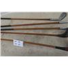 Image 5 : 5 Wood Handled Antique Golf Clubs, Audrey Boomer, Spalding, and More