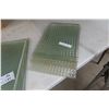 Image 4 : Frosted Type of Glass Antique 6 - 20" x 24" and 7 - Up to 11" x 21"
