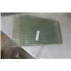 Image 5 : Frosted Type of Glass Antique 6 - 20" x 24" and 7 - Up to 11" x 21"