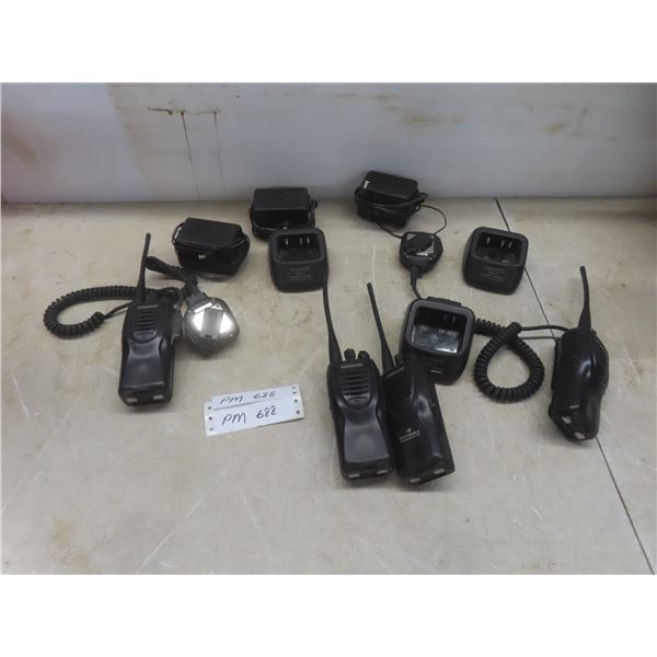 Kenwood Commercial 2 Way Radios With Chargers