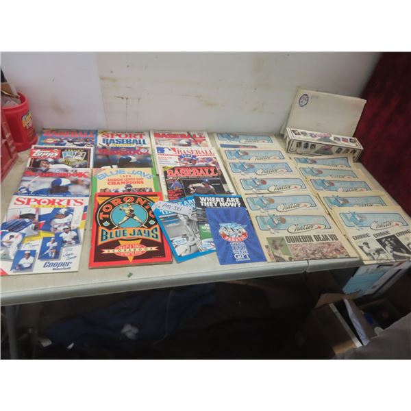 Blue Jays Collectibles Magazines 1980s–90s Blue Jay Fan Club Publications 1990s and 1991 Edition Ba