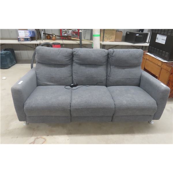 Power Recliner Couch 76"