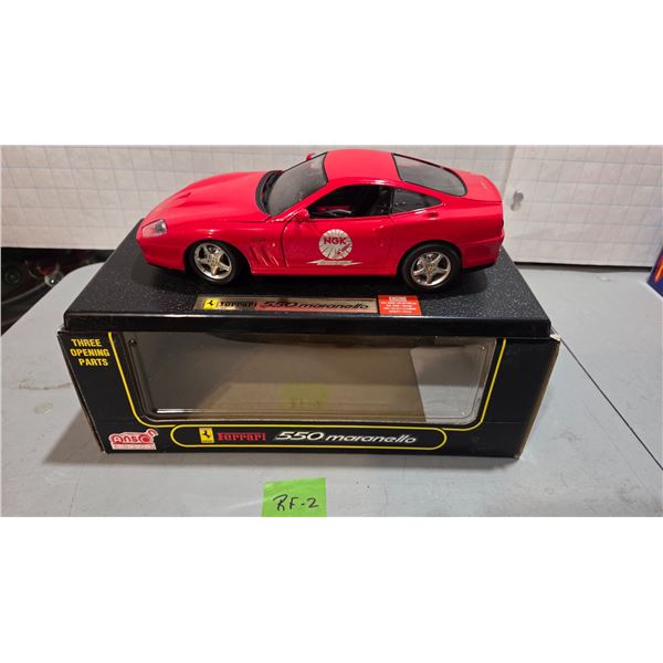 NGK Ferrari 550 Maranello 1/18 Die Cast.