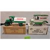 Image 1 : Castrol 1/34 Scale 1925 Kenworth Die-Cast, 1/25 1913 Model T Delivery Bank.
