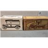 Image 2 : Castrol 1/34 Scale 1925 Kenworth Die-Cast, 1/25 1913 Model T Delivery Bank.