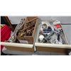 Image 6 : Two Metal Drawers With Miscellaneous Plumbing Supplies Complete With 10 Lbs Copper Pipe.