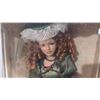 Image 3 : Collectors Choice 21 Inch Porcelain Doll Complete With Stand and Certificate of Authenticity.