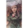 Image 4 : Collectors Choice 21 Inch Porcelain Doll Complete With Stand and Certificate of Authenticity.