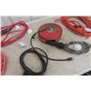 Image 3 : Extension Cords: 1 (50'), 1 (32'), 2 (10'), 1 (16') and Whitaker Retractable Trouble Light.