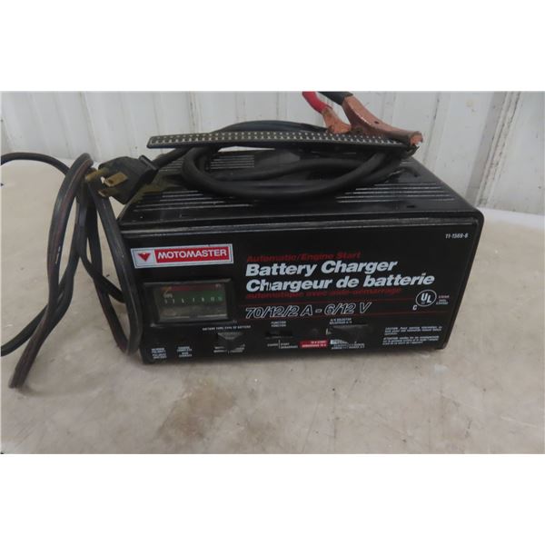 MotoMaster Engine Booster and Battery Charger.