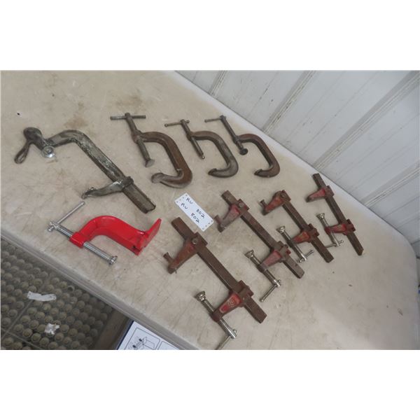 9 x Heavy Duty Clamps