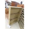 Image 3 : 12" x 18" x 8" Metal Locking Storage Cabinet and 16 Yellow 4" x 5" x 3" Stackable Storage Bins.