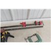 Image 5 : Over 20 Clamps, Springs, Pipe, 7 Sets of Door Handles
