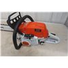 Image 3 : Stihl 291C 18" Chainsaw With Case, Easy2Start System and Quick Chain Adjuster (Used Three Times).