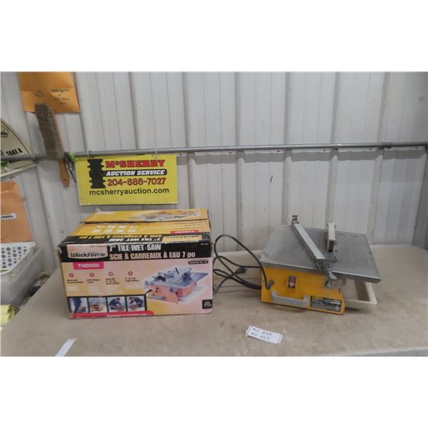 7" Wet Tile Saw.