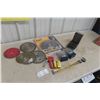 Image 1 : Assorted Drill Bits and 12" DeWalt and Assorted Saw Blades.