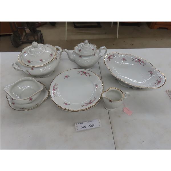 9 Pieces Wawel China Poland